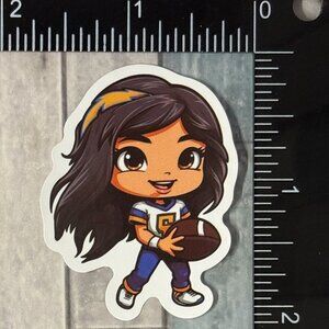 🌀10/$10🌀 Adorable Football Gameday Reusable Waterproof Vinyl Sticker Decal